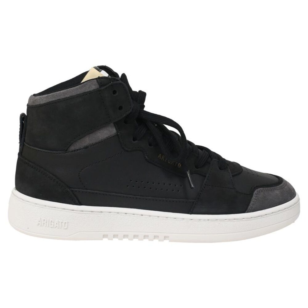 Axel Arigato Dice Hi Sneakers in Black Leather